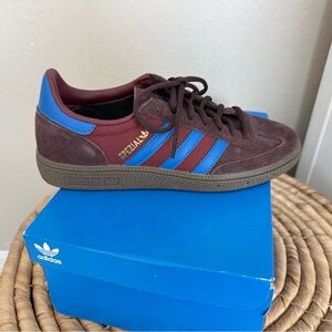 Adidas Spezial Maroon and Blue Sneakers